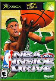 Box cover for NBA Inside Drive 2003 on the Microsoft Xbox.