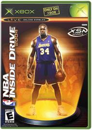Box cover for NBA Inside Drive 2004 on the Microsoft Xbox.