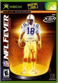 Box cover for NFL Fever 2004 on the Microsoft Xbox.
