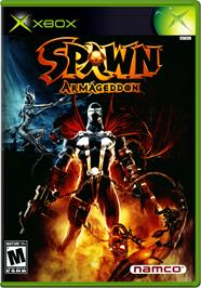 Box cover for Spawn: Armageddon on the Microsoft Xbox.