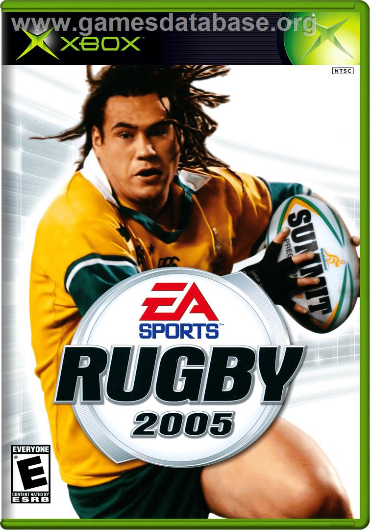 Rugby 2005 - Microsoft Xbox - Artwork - Box
