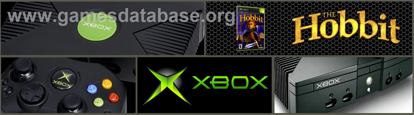 Hobbit - Microsoft Xbox - Artwork - Marquee