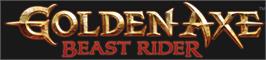 Banner artwork for Golden Axe:Beast Rider.