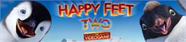 Banner artwork for Happy Feet Two: The Videogame.