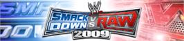 Banner artwork for SmackDown vs. RAW 2009.