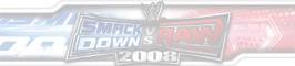 Banner artwork for SmackDown vs RAW 2008.