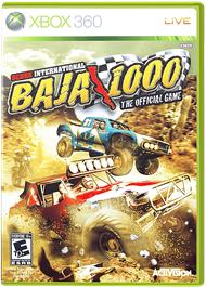 Box cover for Baja 1000 on the Microsoft Xbox 360.