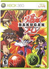 Box cover for Bakugan on the Microsoft Xbox 360.