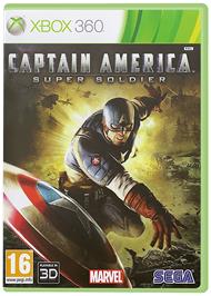 Box cover for Captain America: Super Soldier on the Microsoft Xbox 360.