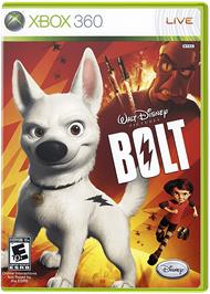 Box cover for Disney Bolt on the Microsoft Xbox 360.