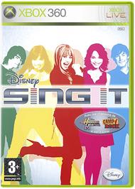 Box cover for Disney Sing It on the Microsoft Xbox 360.