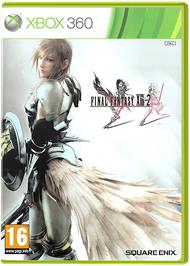 Box cover for FINAL FANTASY XIII-2 on the Microsoft Xbox 360.