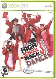 Box cover for HSM3 Senior Year DANCE on the Microsoft Xbox 360.