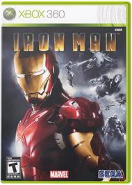 Box cover for Iron Man on the Microsoft Xbox 360.
