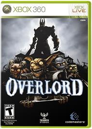 Box cover for Overlord on the Microsoft Xbox 360.