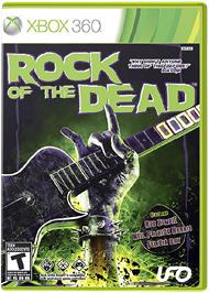 Box cover for Rock of the Dead on the Microsoft Xbox 360.