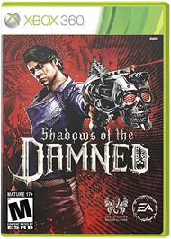 Box cover for Shadows of the Damned on the Microsoft Xbox 360.