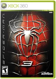 Box cover for Spider-Man: FoF on the Microsoft Xbox 360.