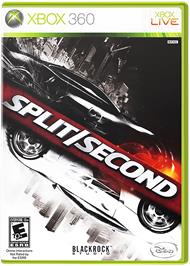 Box cover for Split/Second on the Microsoft Xbox 360.