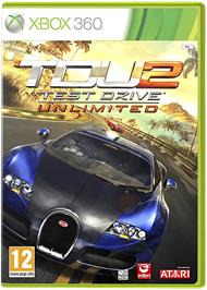 Box cover for Test Drive Unlimited 2 on the Microsoft Xbox 360.