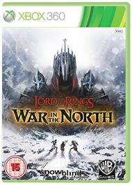 Box cover for The Lord of the Rings: War in the North on the Microsoft Xbox 360.