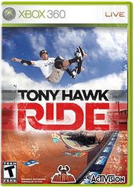 Box cover for Tony Hawk: RIDE on the Microsoft Xbox 360.