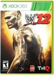 Box cover for WWE '12 on the Microsoft Xbox 360.