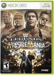 Box cover for WWE Legends on the Microsoft Xbox 360.