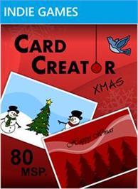 Box cover for Card Creator Xmas on the Microsoft Xbox Live Arcade.