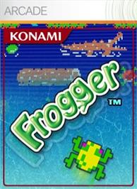 Box cover for Frogger on the Microsoft Xbox Live Arcade.