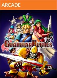 Box cover for GUARDIAN HEROES (TM) on the Microsoft Xbox Live Arcade.