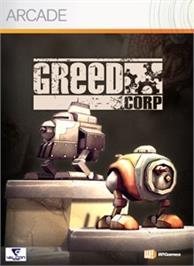 Box cover for Greed Corp on the Microsoft Xbox Live Arcade.