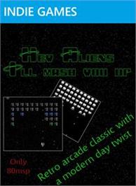 Box cover for Hey Aliens: Ill Mash You Up! on the Microsoft Xbox Live Arcade.