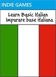 Box cover for Learn Basic Italian on the Microsoft Xbox Live Arcade.