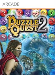 Box cover for Puzzle Quest 2 on the Microsoft Xbox Live Arcade.