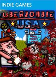 Box cover for UBERZOMBIE USA on the Microsoft Xbox Live Arcade.