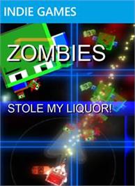 Box cover for ZOMBIES Stole My Liquor! on the Microsoft Xbox Live Arcade.