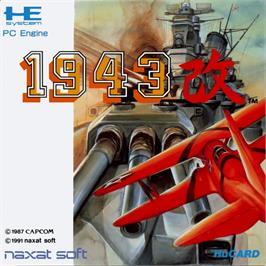 Box cover for 1943 Kai on the NEC PC Engine.