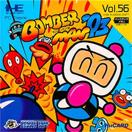 Box cover for Bomberman '93 on the NEC PC Engine.