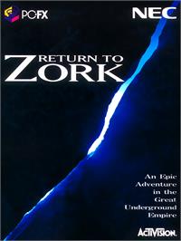 Box cover for Return to Zork on the NEC PC-FX.