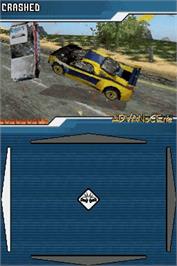 In game image of Burnout Legends on the Nintendo DS.