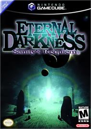 Box cover for Eternal Darkness: Sanity's Requiem on the Nintendo GameCube.