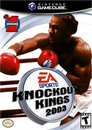 Box cover for Knockout Kings 2003 on the Nintendo GameCube.