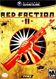 Box cover for Red Faction 2 on the Nintendo GameCube.