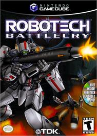 Box cover for Robotech: Battlecry on the Nintendo GameCube.