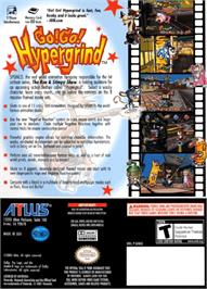 Box back cover for Go! Go! Hypergrind on the Nintendo GameCube.