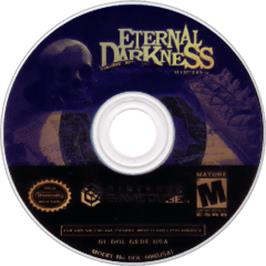 Artwork on the Disc for Eternal Darkness: Sanity's Requiem on the Nintendo GameCube.