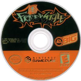 Artwork on the Disc for Freekstyle on the Nintendo GameCube.
