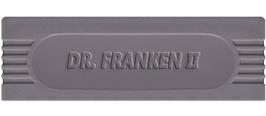 Top of cartridge artwork for Dr. Franken 2 on the Nintendo Game Boy.