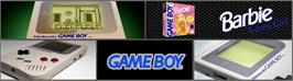 Arcade Cabinet Marquee for Barbie Game Girl.